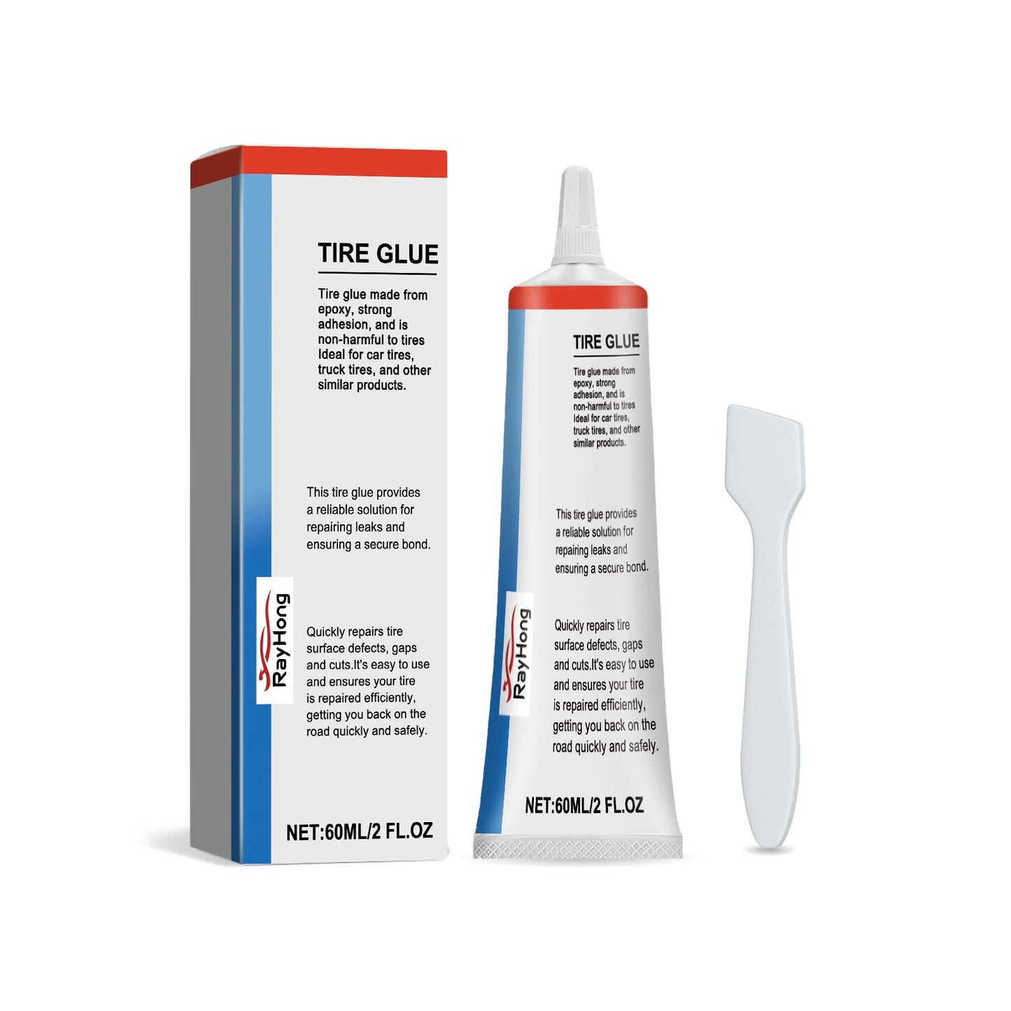Tire Repair Kit, Soft Repair Glue For Repairing Cracks And Scratches On The Side Of Car Tires