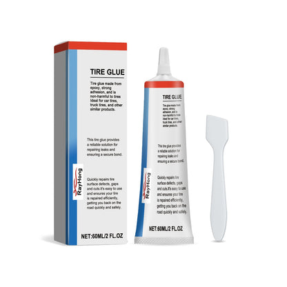 Tire Repair Kit, Soft Repair Glue For Repairing Cracks And Scratches On The Side Of Car Tires