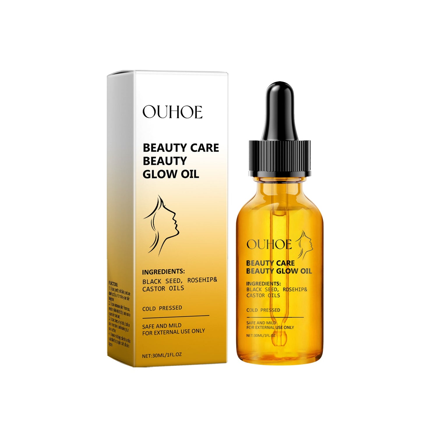 Facial Moisturizing Essential Oil Moisturizes And Moisturizes Facial Skin, Brightens, Darkens And Lightens Fine Lines