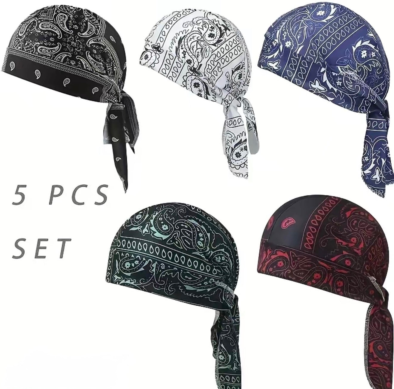 CoolShield Pirate Head Wrap Cap