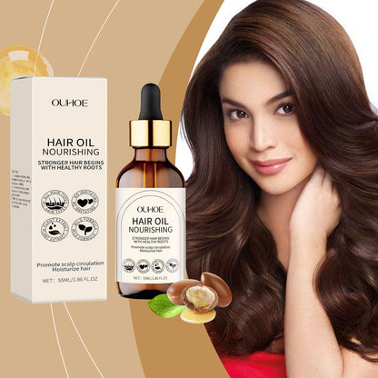 Hair Care Essential Oil Nourishes And Moisturizes Hair Care Supple Essence Improves Dry And Knotted Hair Care Essential Oil