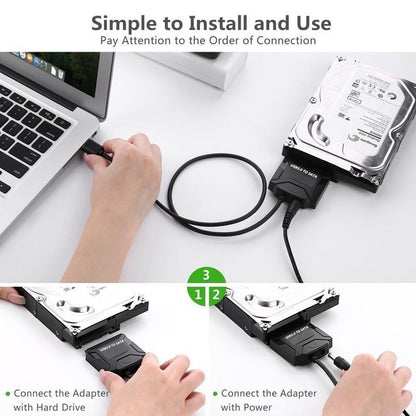 USB 3.0 to SATA hard drive cable USB 3.0 easy drive cable supports all hard drives