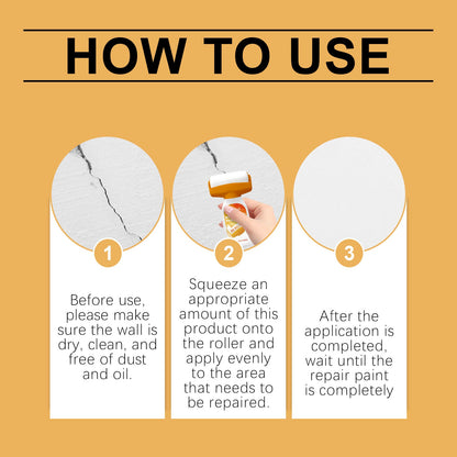 Wall Repair Roller Paint Repair Wall Holes Peels And Cracks Nail Eye Wall Paint Wall Repair Paste