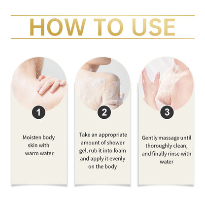 Gold Collagen Shower Gel Fresh, Clean, Moisturizing, Moisturizing And Nourishing Shower Gel