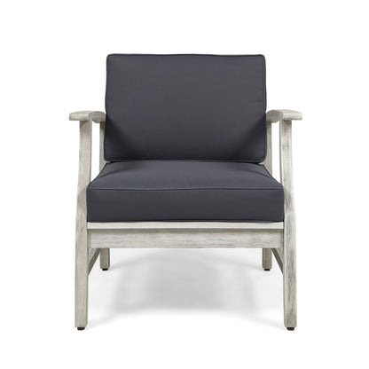 PERLA CLUB CHAIR, LIGHT GREY