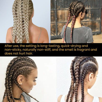 Dreadlocks Gel Wax Long Lasting Moisture Dreadlocks Natural Shine Styling Gel Wax