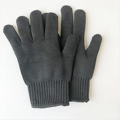 Strengthen the protection of anti cutting gloves, including strong anti knife cutting, self-protection, anti glass scratch, and anti knife cutting gloves, with a level of 5