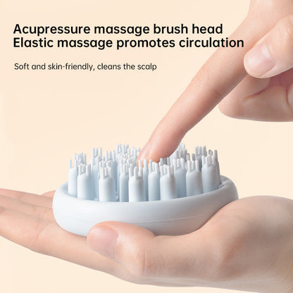 Baby Silicone Shampoo Scalp Massage Body Clean Scrub Feel Bath Brush