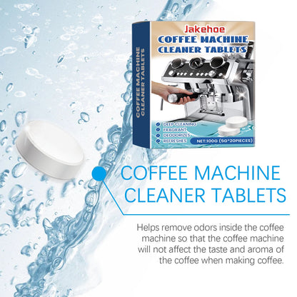 Coffee Machine Descaling Cleaning Tablets, Dirt And Oil Stains Clean Keep Kitchen Equipment Sanitary Effervescent Tablets