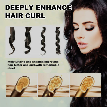 Moisturize Styling Elastin Cream, Curls Volumizing Shine Natural Puffiness Styling Conditioner