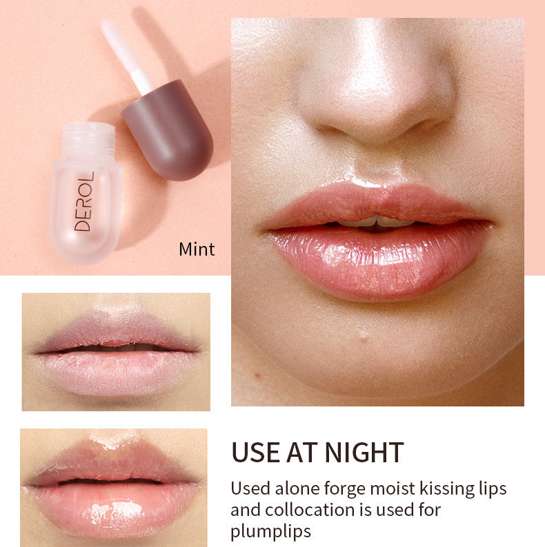 DEROL Ginger Mint Lip Plumper Cross-Border Increase Moisturizing Moisturizing Lip Set Box Lip Plumper