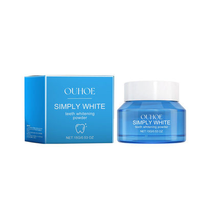 Teeth Beauty Powder, Mouth Cleaning Care Teeth Cleaning Smile Odor Care Powder