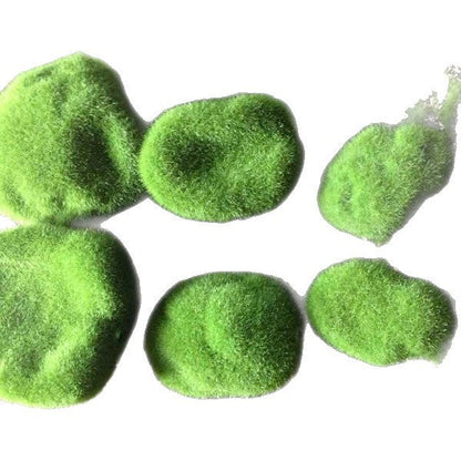 Mossy Stone Artificial Green Stone Mossy Rock Flower Arrangement Material