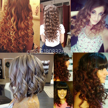 curlers conical curling iron single tube ceramic glaze pear flower cone electric hair curly hair : 110-240 - v