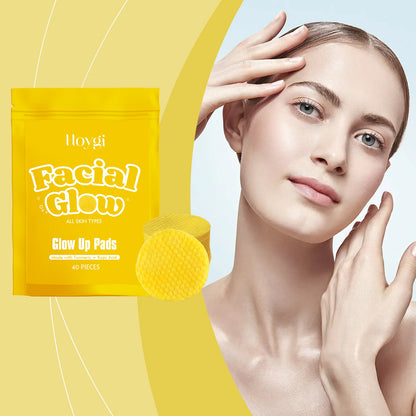 Turmeric Cleansing Pad Gently Cleanses Facial Skin, Improves Dull Skin, Cleanses, Soothes And Nourishes