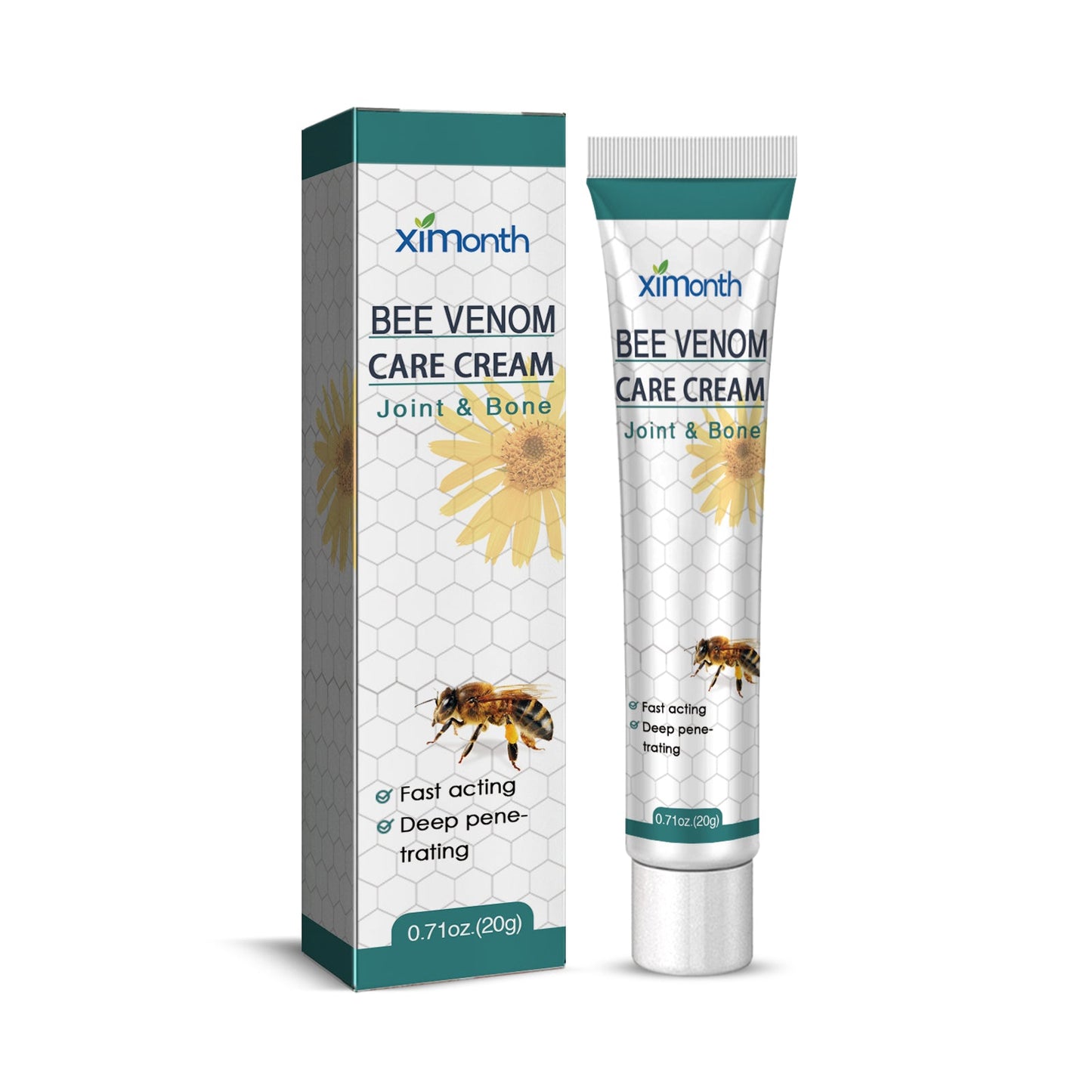 Bee Venom Joint Ointment, Relieves Hands Feet Bones Knees Lumbar Spine Sedentary Joint Pain Body Care Ointment