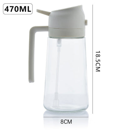 2-in-1 Kitchen Olive Oil Dispenser, Oil Sprayer, Grilling & Picnic Tools