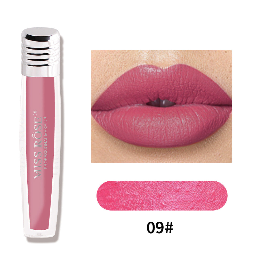 Candy Pearl Lip Gloss Liquid Matte Lip Gloss Without Color Loss And Non-Sticky Cup Velvet Lip Glaze