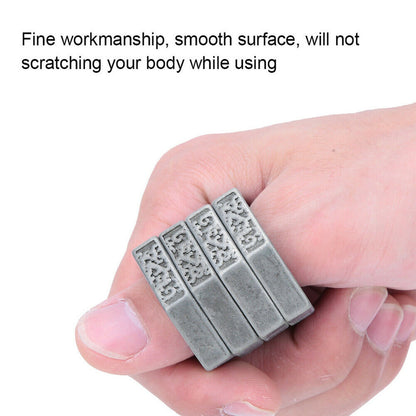 HARD SELF DEFENSE RING Men's Round Finger Hexagonal Ring Emergency Window Breaker Guard Ring