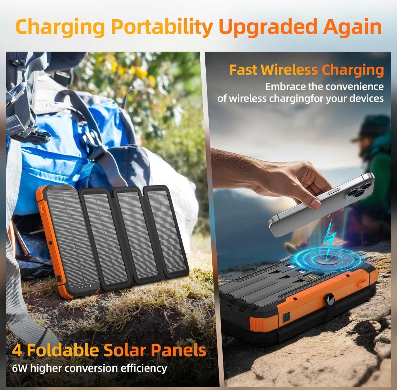SolarMax Foldable Power Bank