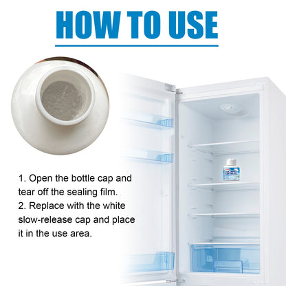 Refrigerator Deodorizer Purifying Gel, Indoor Refrigerator Deodorization Purification Fresh-Keeping Anti-Channeling Clean Odor