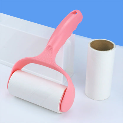 Tearable adhesive paper roll dust removal adhesive roller adhesive paper household pet hair and clothing remover
