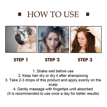 Hair Enrichment Essence, Moisturizes Hair Repair Hair Root Thickening Hairline Strengthening Hair Treatment Essence