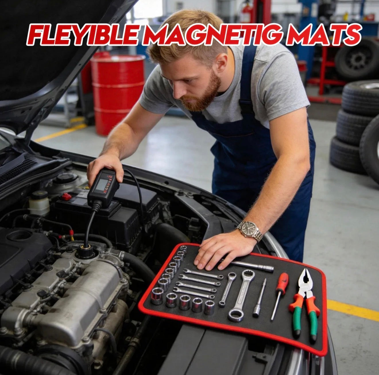 FlexMag Tool Organizer Mat