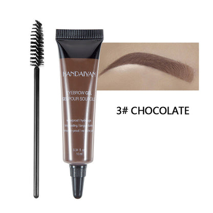 HANDAIYAN EYEBROW GEL Eyebrow Glue Waterproof Non-Smudge Stereotype Liquid Eyebrow Dye