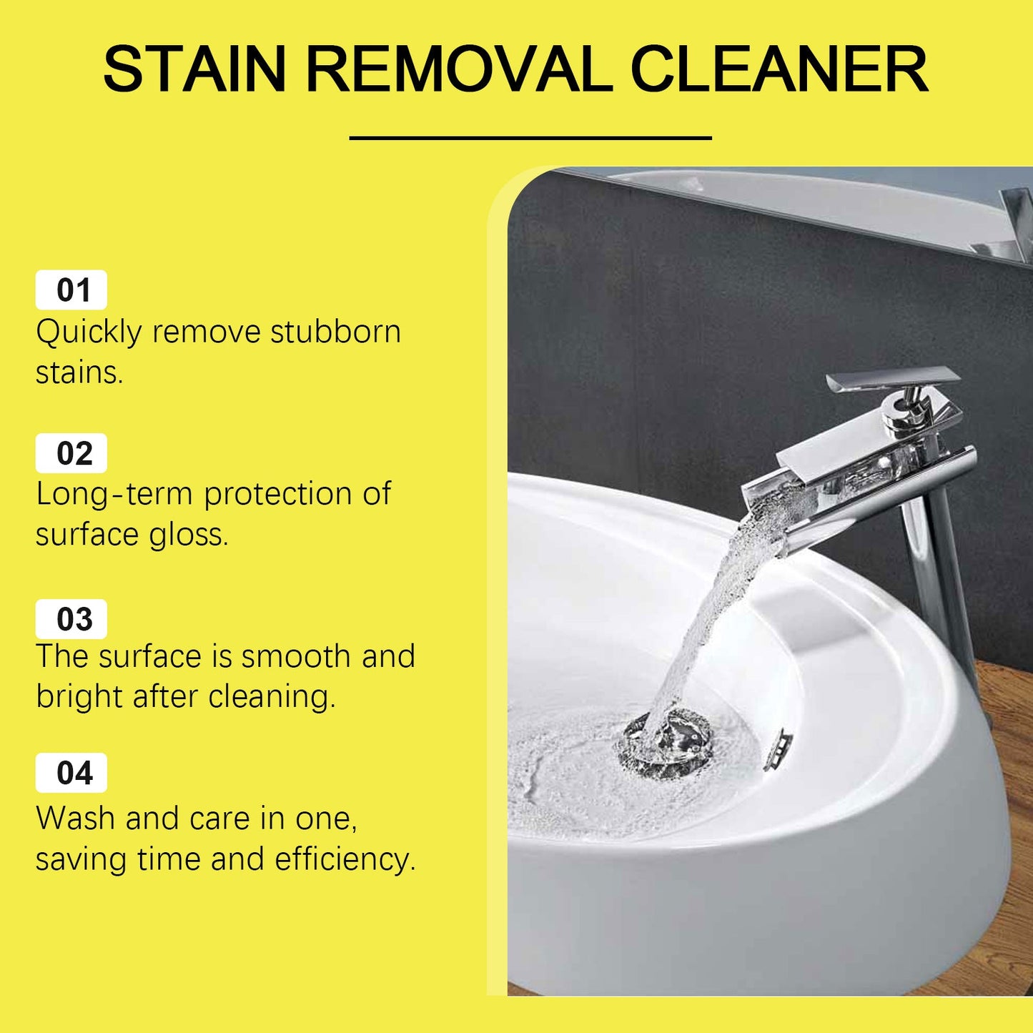 Stain Remover Scale Household Tile Crevices Refrigerator Sink Toilet Stain Remover