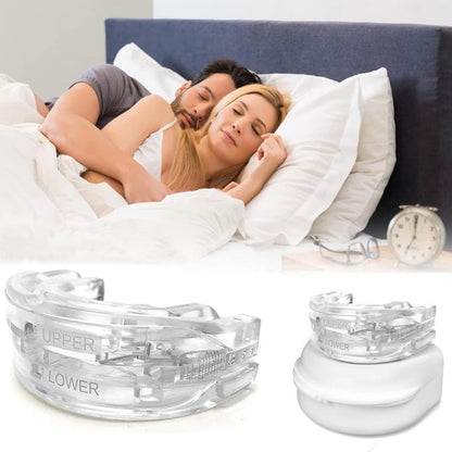 Adjustable braces for anti bruxism teeth at night