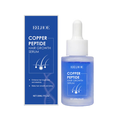 Blue Copper Peptide Hair Care Essence, Nourishes Frizzy Hair, Soft And Moisturizing Hair Care Essential Oil
