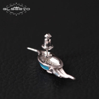 GLSEEVO Animal Brooches Luxury For Girls Daughter Gifts Cute Bird Brooch Broches De Mulheres De Luxo Handmade Jewelry GO0006