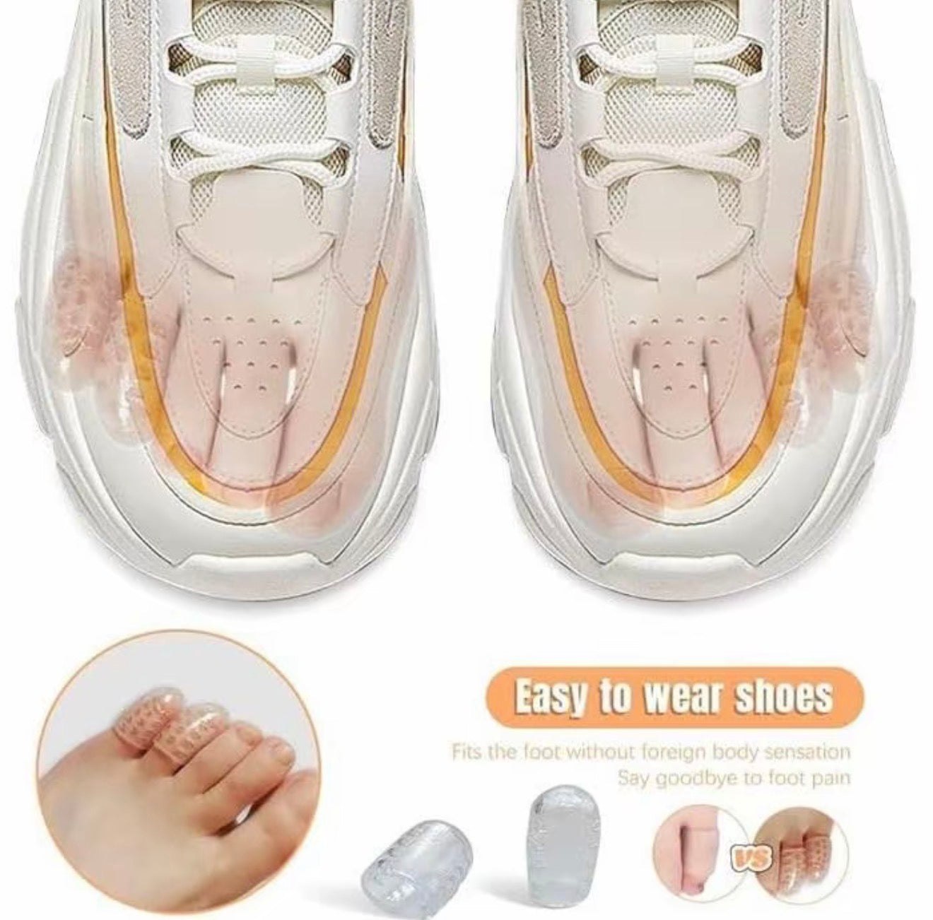 Silicone Gel Toe Caps