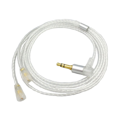 IE80S Fever Single Crystal Copper Silver Plated Earphone Upgrade Cable