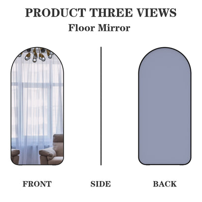 71"×32" Big Full Body Mirror for Bedroom Oversized Floor Mirror Large Standing Mirror Living Room Dressing Mirror Leaning Agains