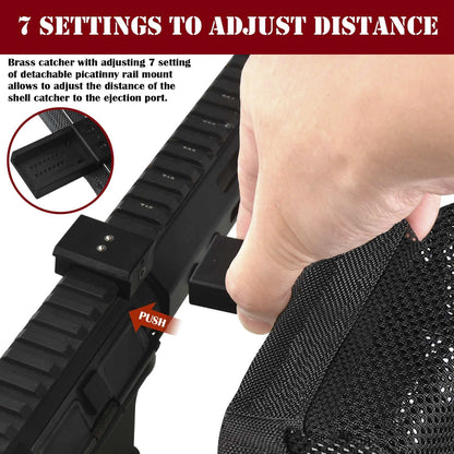 Tactical Bullet Collection Net Bag Outdoor Shell Case Recycling Bag Shell Case Capture Bag Brass Catch