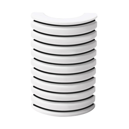 10 Packs Of Self-Adhesive Eyelash Strips Waterproof And Sweat-Proof With Transparent Self-Adhesive Jelly Strips For Any Eyelashes