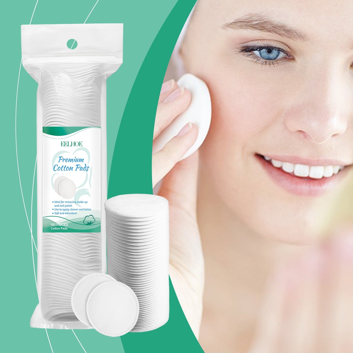 Face Makeup Remover Face Makeup Remover Gentle Clean Soft And Comfortable Face Cotton Pad