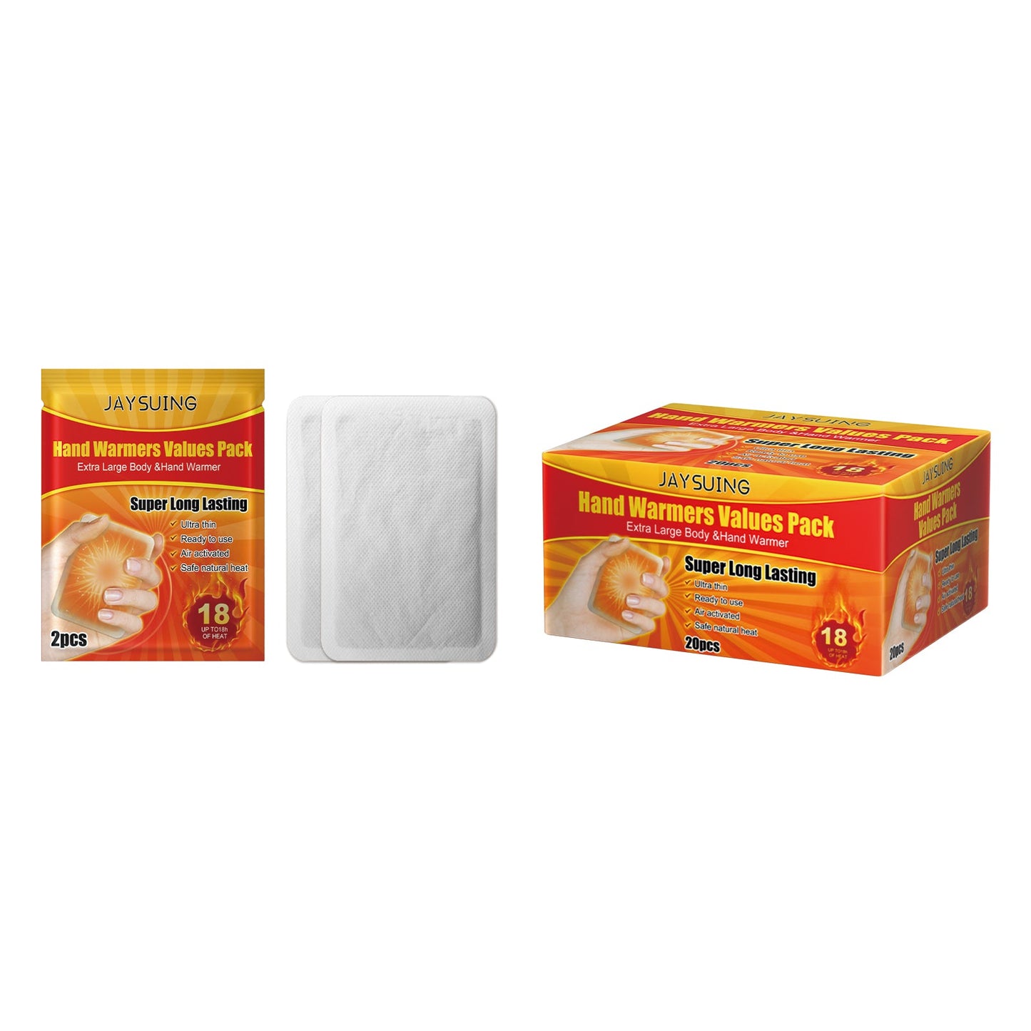 Hand Warmer, Self-Heating Portable Rapid Heating Warm Waist Belly Warm Baby Self-Heating Post