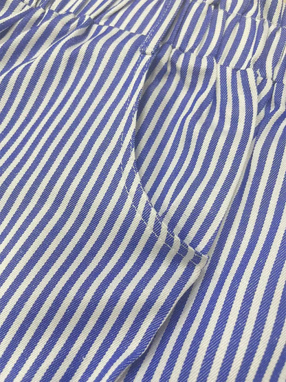 High Waist Striped Shorts