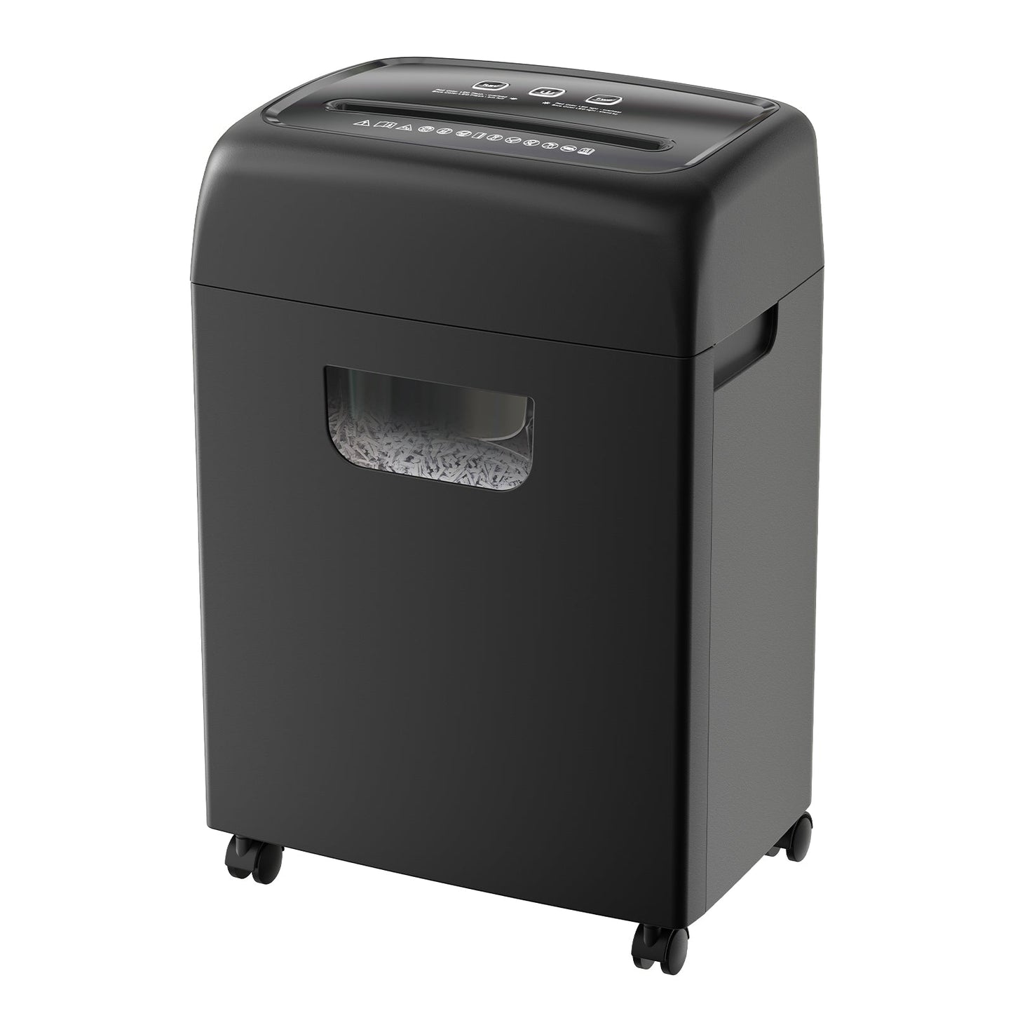 PAPER SHREDDER CROSS CUT LARGE BIN HIGH SECURITY LOW NOISE