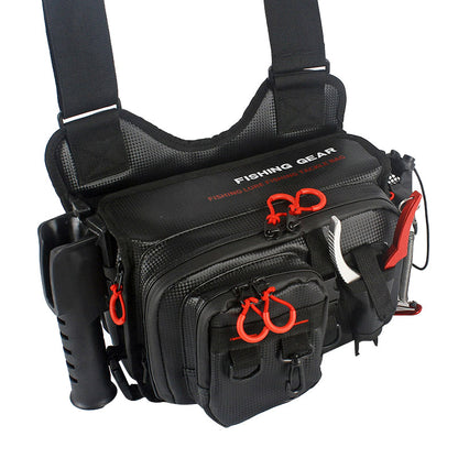 Multi Functional Waterproof Road Sub Bag Fly Fishing Bag Wood Shrimp Bag