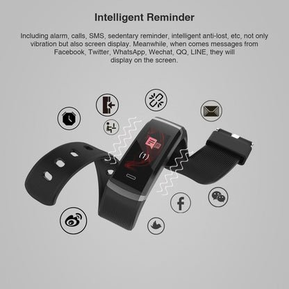 Sport Smart Watch GT101 Waterproof Color Screen Fitness Tracker Heart Rate Monitor Call Reminder Smartwatch Men Women
