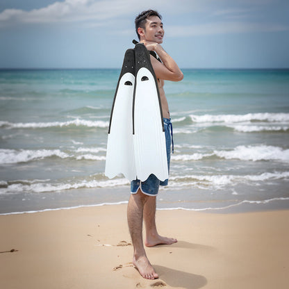 Professional Freediving Long Fins for Spearfishing, Diving, Snorkeling – PP+TPR, Anti - Skid