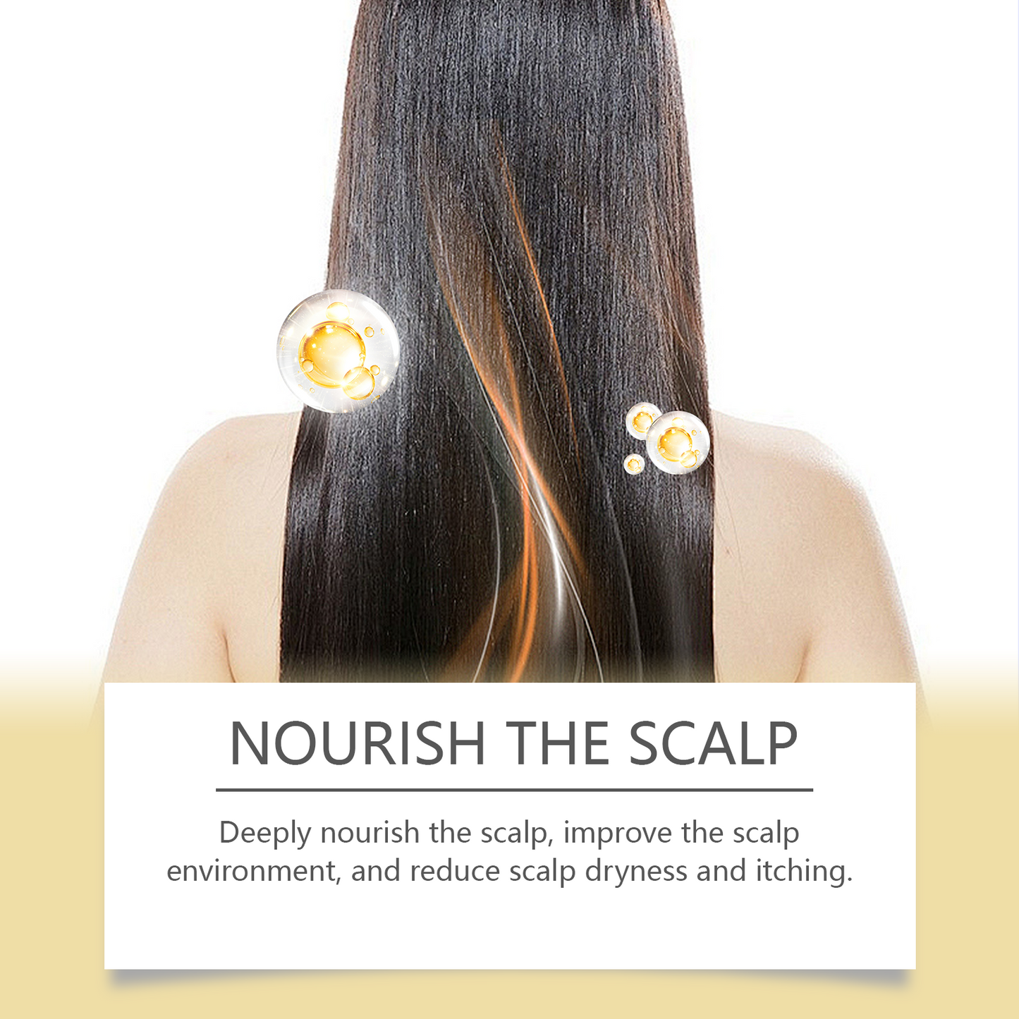 Hair Care Mist Nourishes Scalp, Moisturizes Hair And Shines Castor Oil Repair Spray