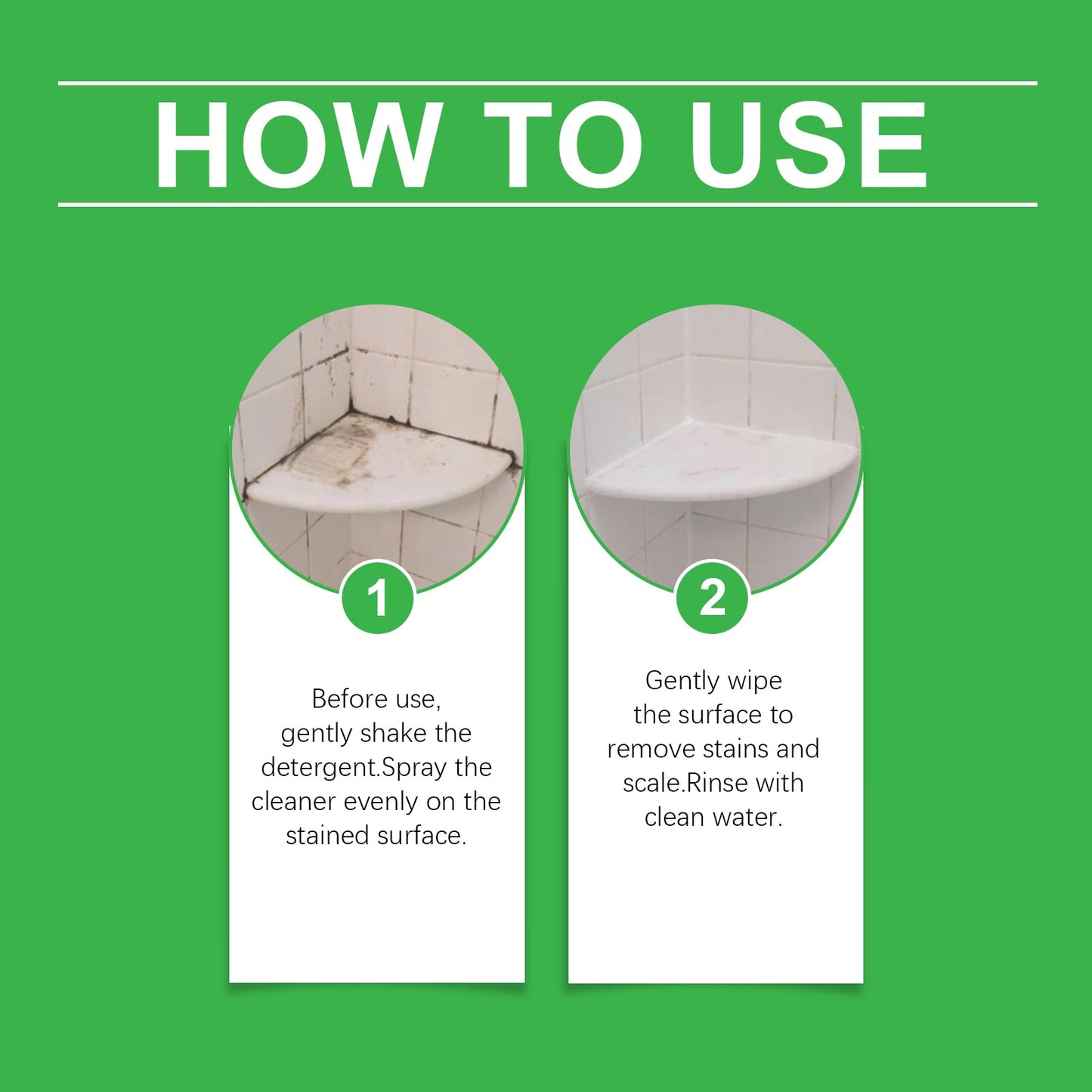 Bathroom Cleaner, Wash Bathtub Sink Toilet Toilet Tile Decontamination Cleaning Spray