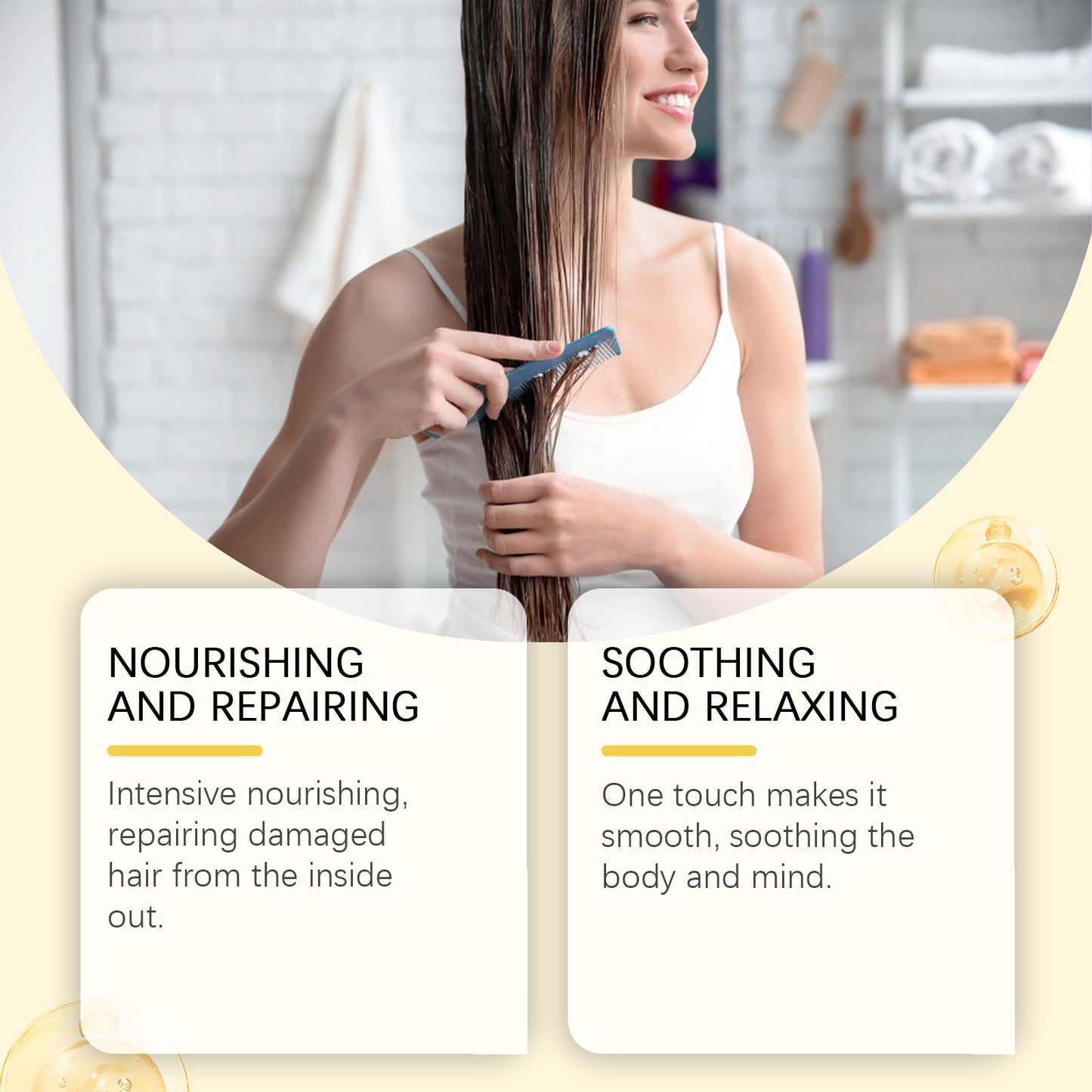 Batana Hair Care Cream Gently Nourishes Hair, Brightens Hair, Softens And Lustrous Hair Care Cream