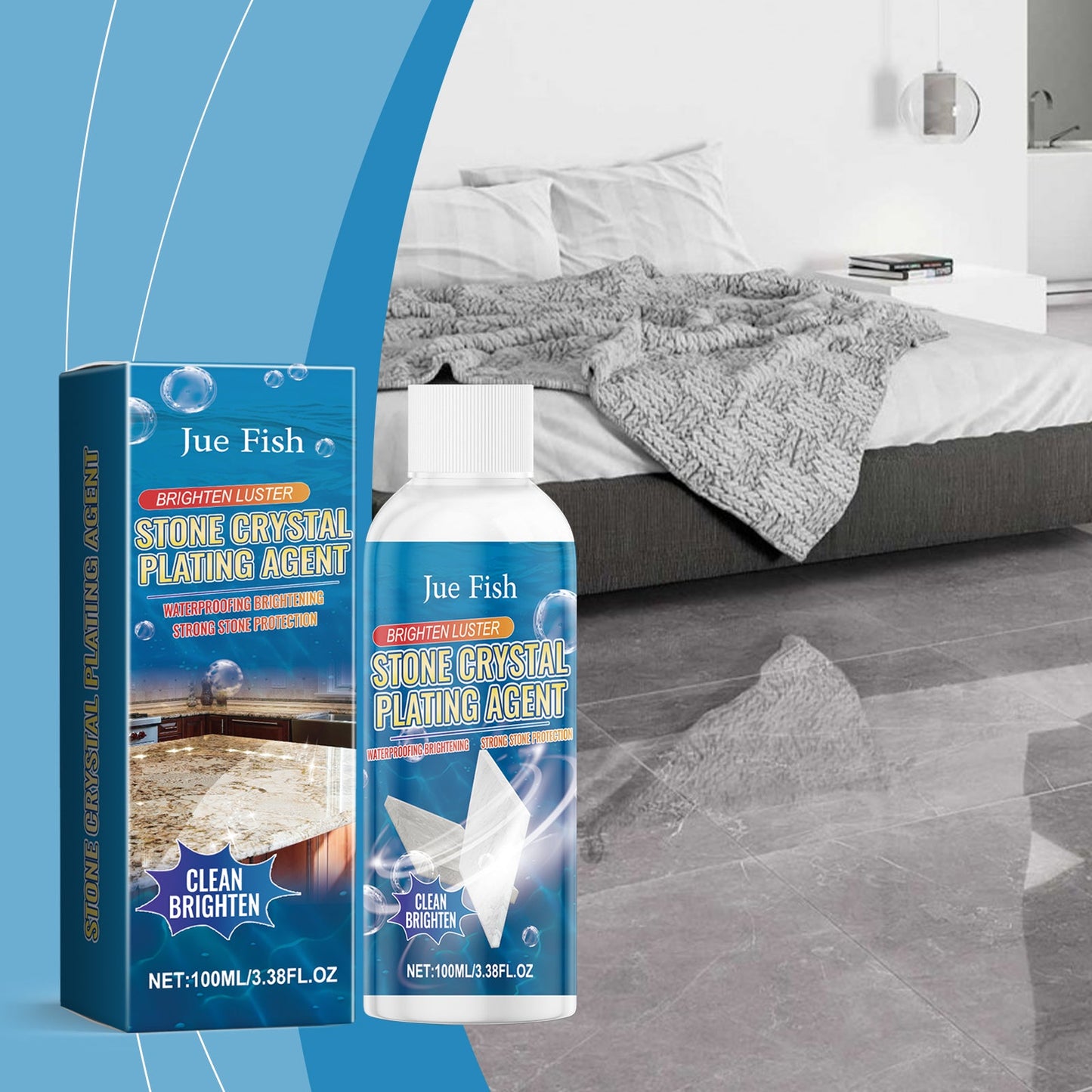 Decontaminator, Gentle Decontaminate Kitchen Grease Household Tile Countertop Stain Cleaning