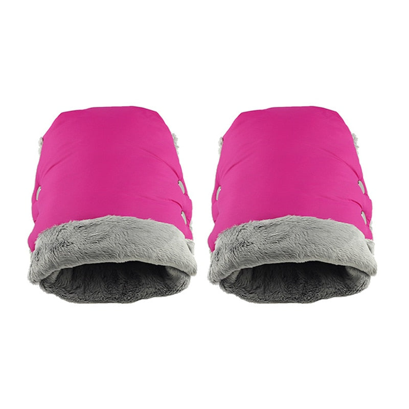 Baby Stroller Gloves Winter Pram Hand Muff Waterproof Pram Accessory Mitten Baby Buggy Clutch Cart Thick Gloves